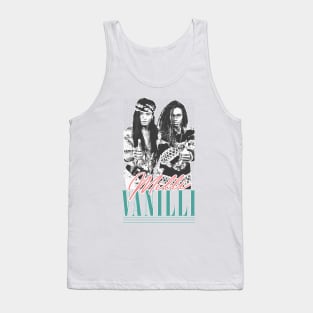 Milli Vanilli  /\/\\/  Vintage Style 90s Aesthetic Design Tank Top